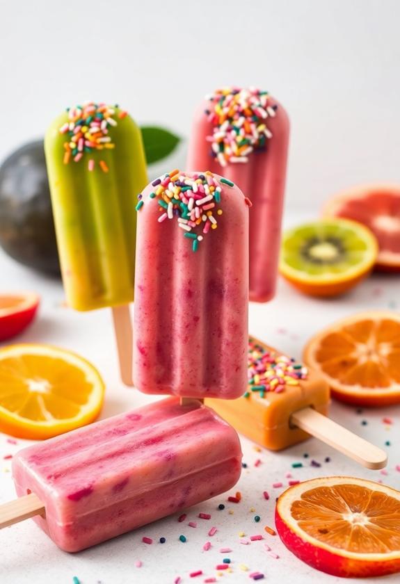 decorating with vibrant sprinkles