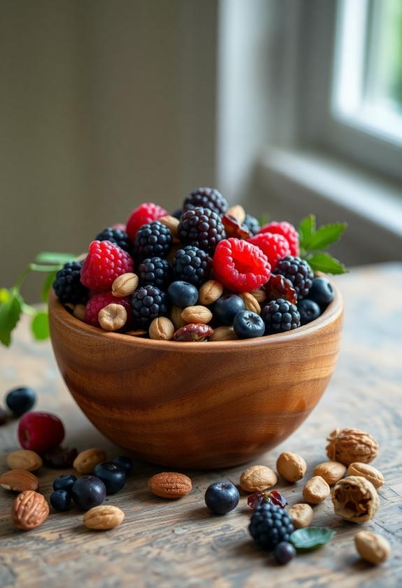 delicious berry nut combinations