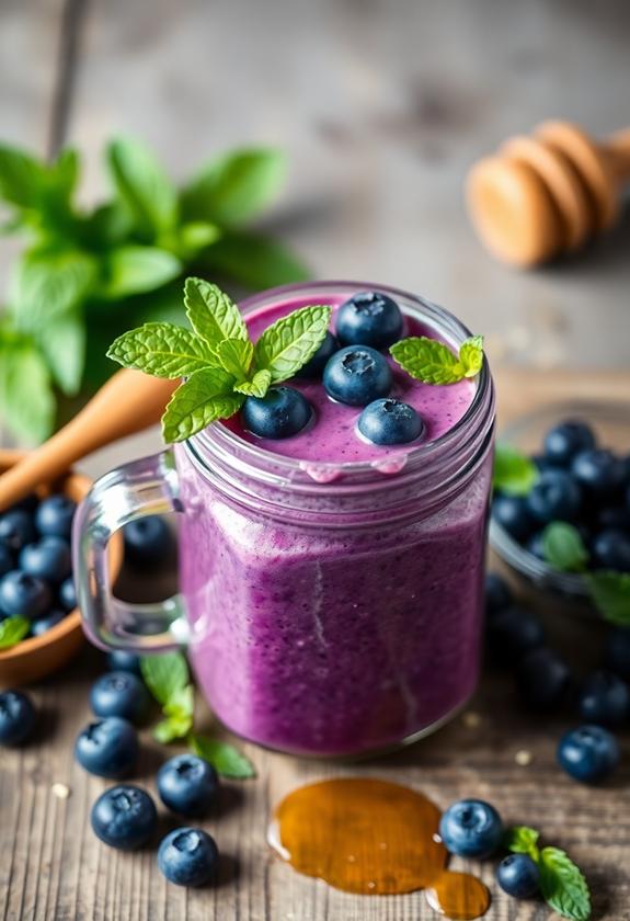 delicious blueberry smoothie recipe