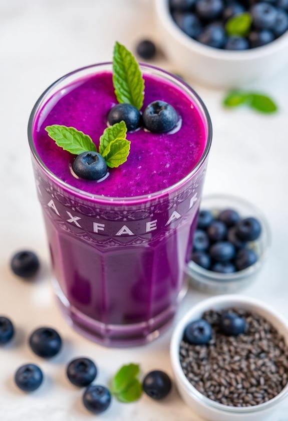 delicious blueberry smoothie recipe