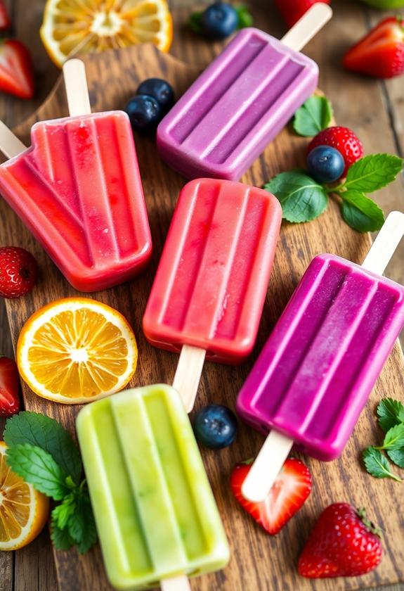 delicious frozen fruit treats
