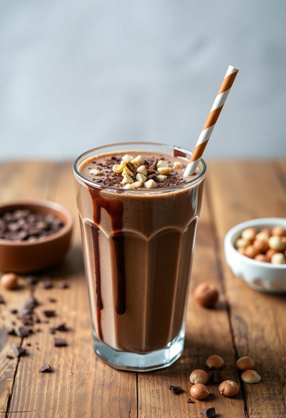 delicious nutty chocolate blend