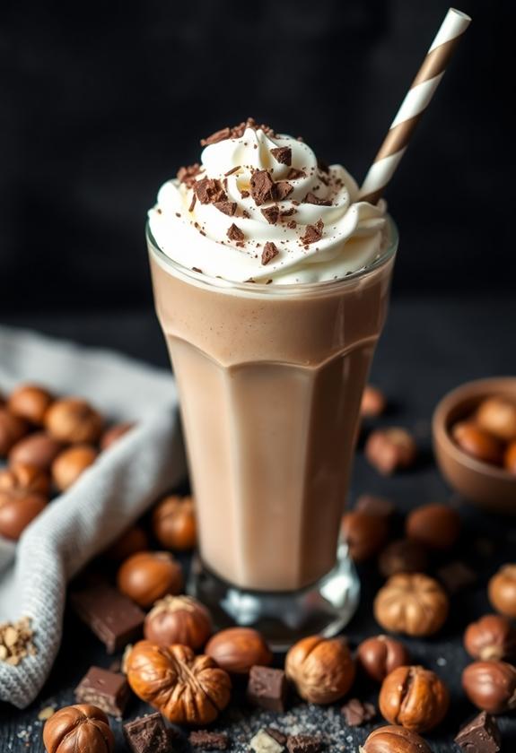 delicious nutty chocolate delight