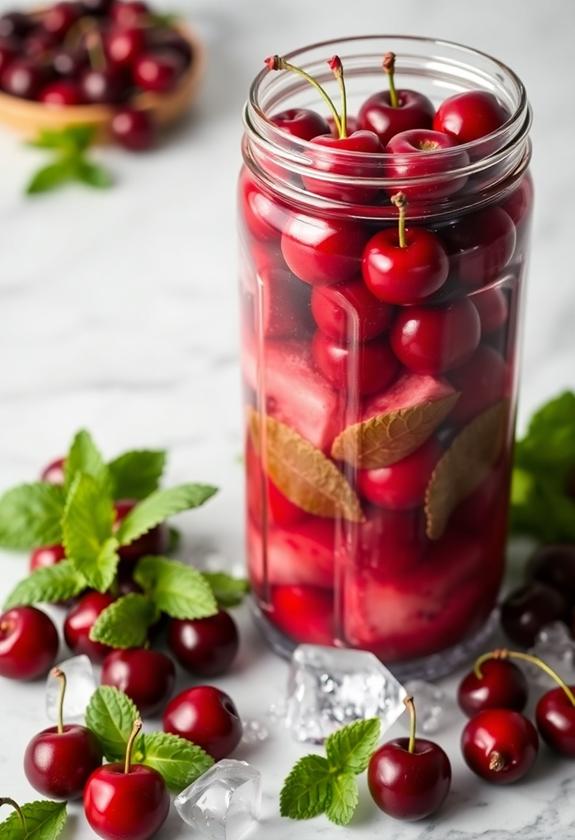 delicious tart cherry fruit