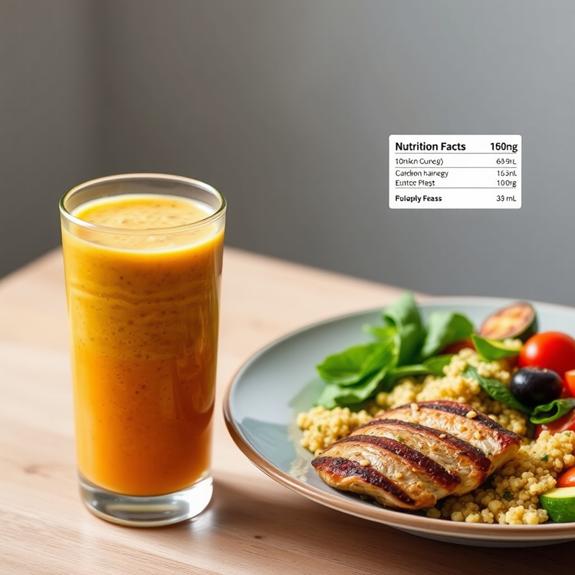 detailed nutritional content evaluation