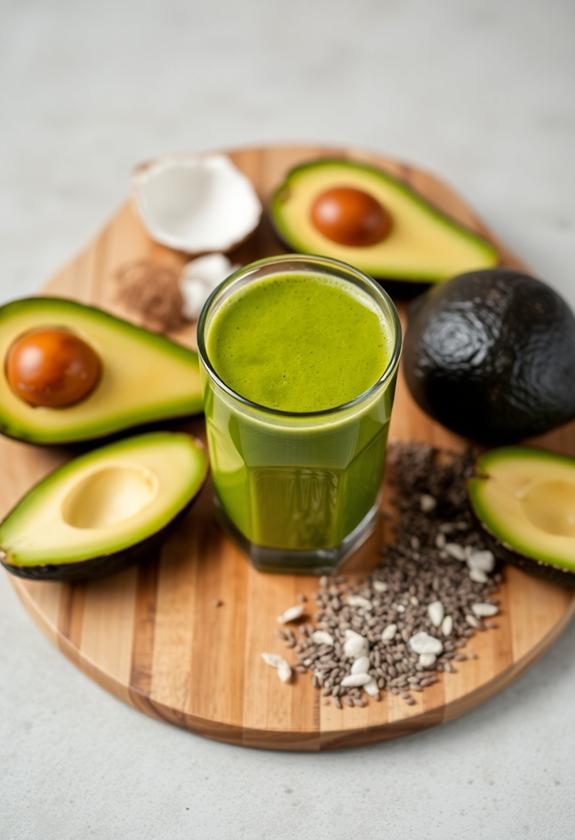 detox drinks with healthy fats