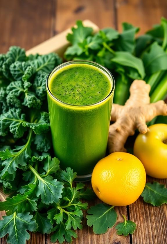 detox smoothie key ingredients
