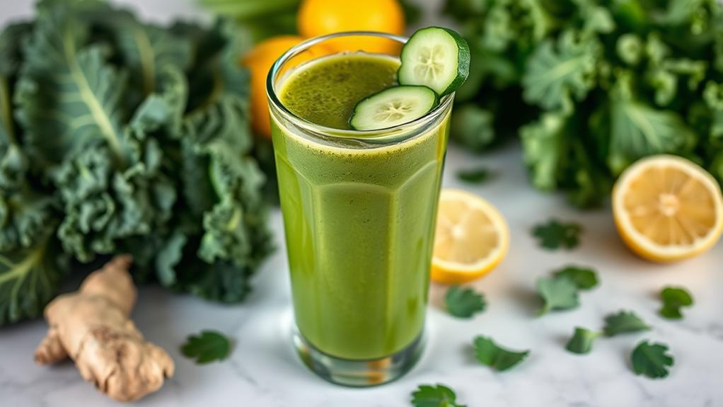 detox smoothies alleviate bloating