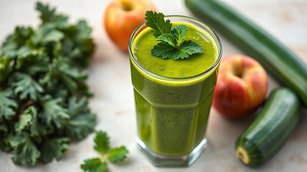 detoxifying green smoothie recipes