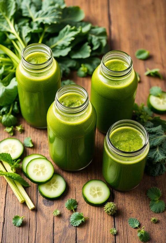 detoxifying green smoothie recipes