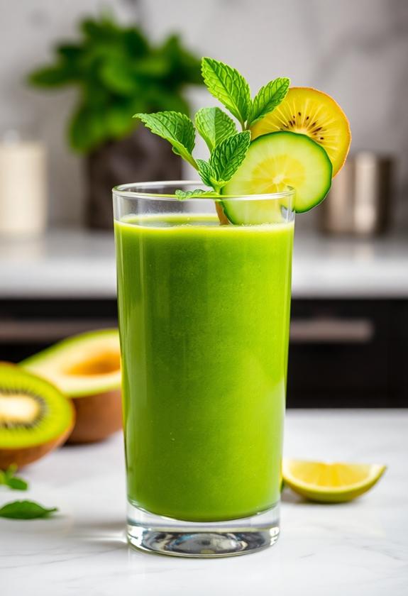 detoxifying green smoothie recipes