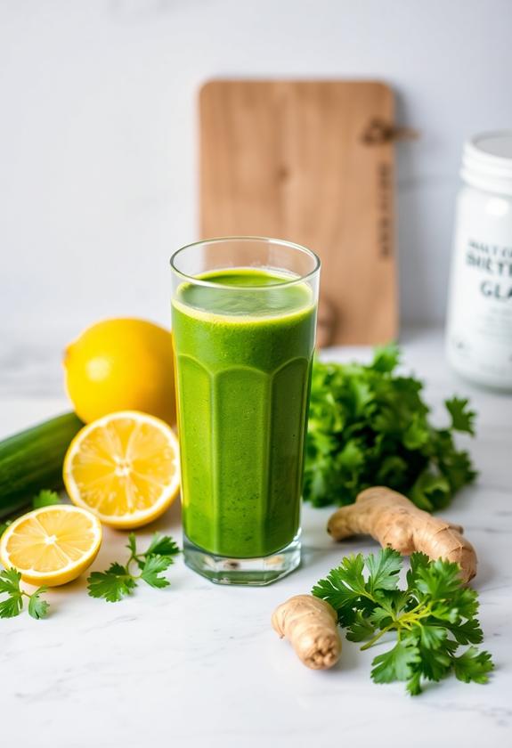 detoxifying health boosting beverages