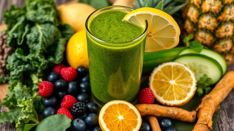 detoxifying smoothie ingredient list