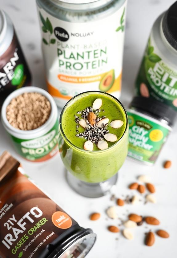 diverse protein powder choices