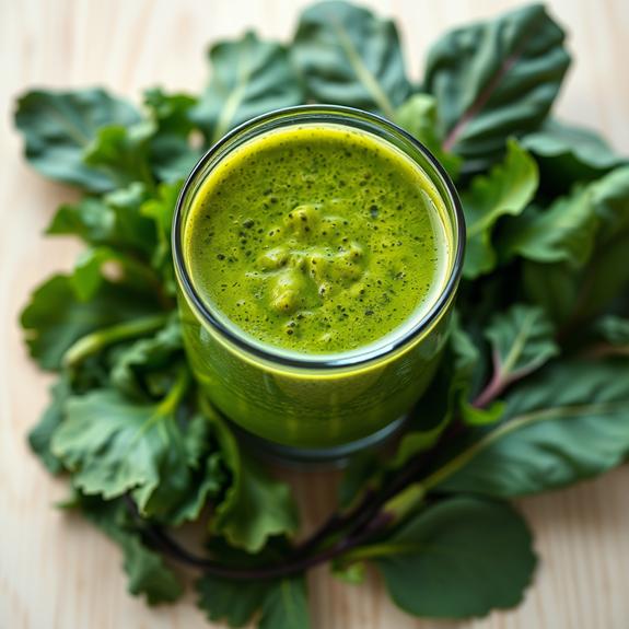 eat leafy greens daily
