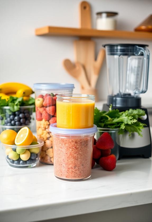 efficient food organization system
