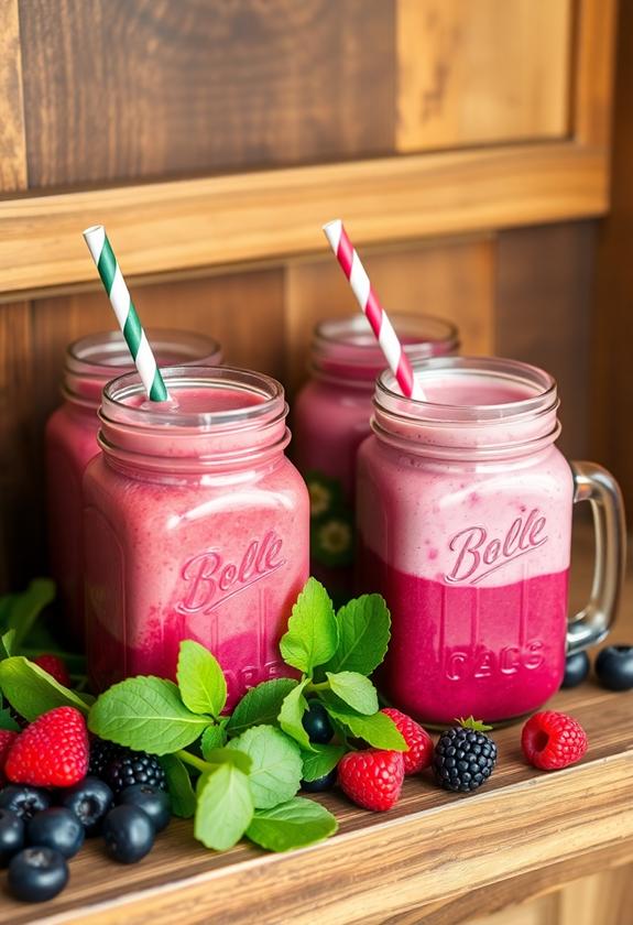 efficient smoothie meal prep