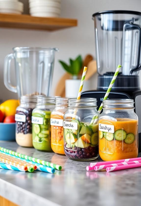 efficient smoothie preparation techniques