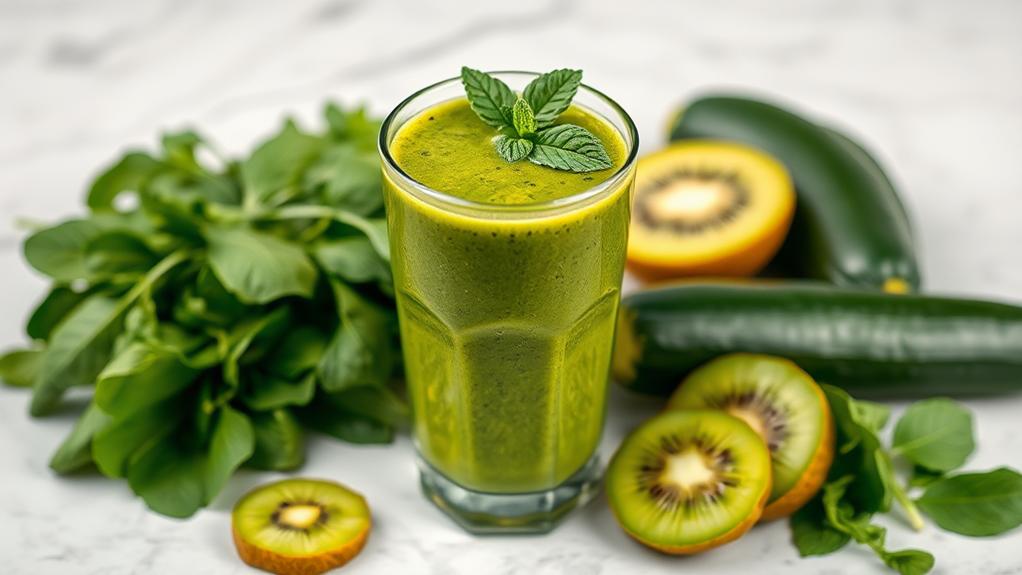 energizing green smoothie recipes
