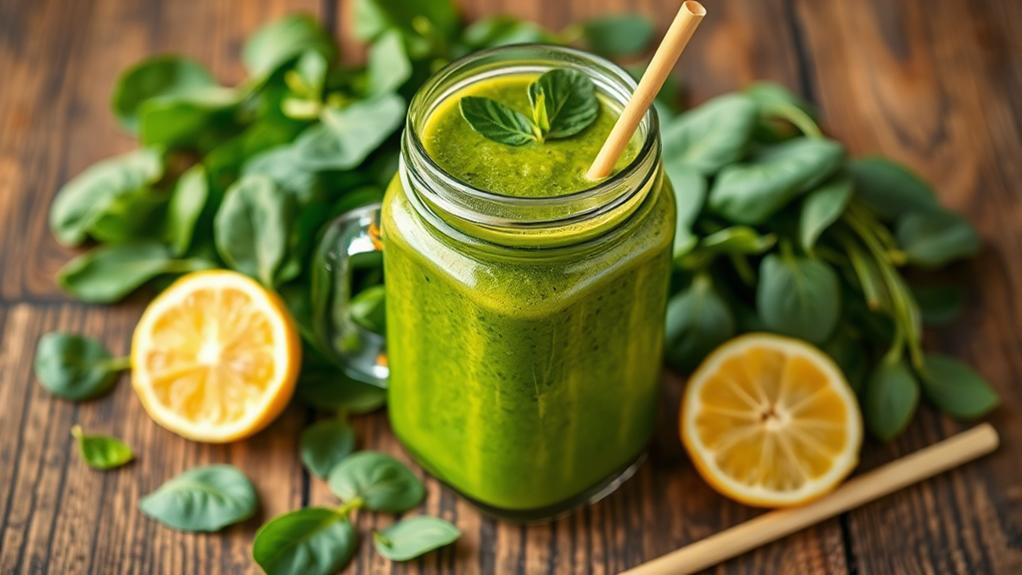 energizing green tea smoothies