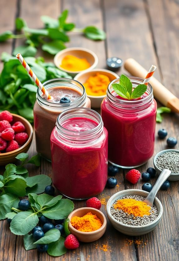 energizing pre workout smoothies