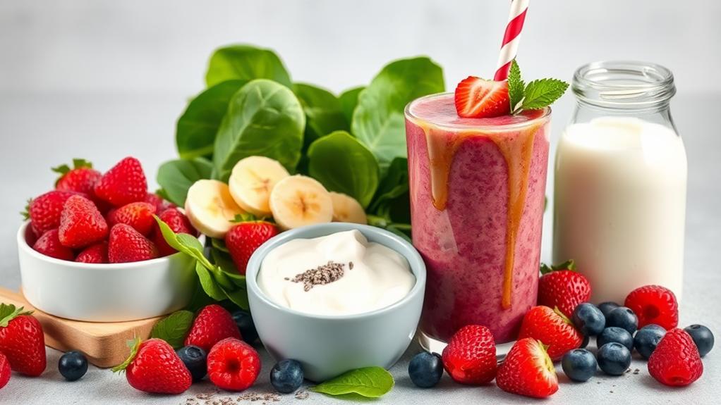 energy boosting after school smoothies
