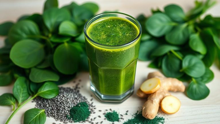 energy boosting green smoothie add ins