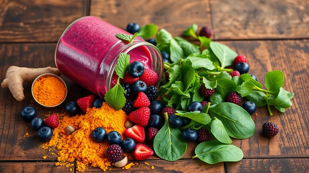 excessive anti inflammatory smoothie ingredients