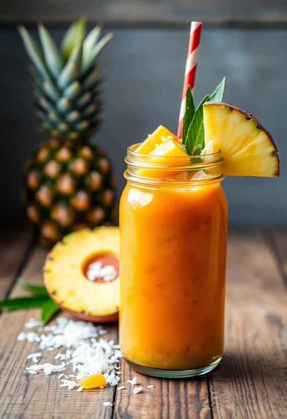 exotic fruit beverage delight