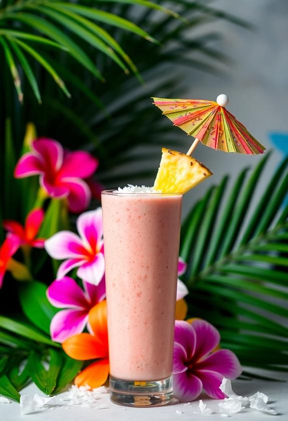 exotic tropical protein blend