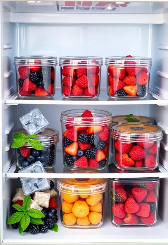 exquisite berries and fruits