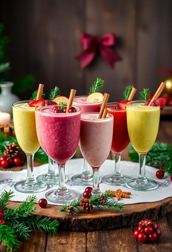 festive detox smoothie recipes