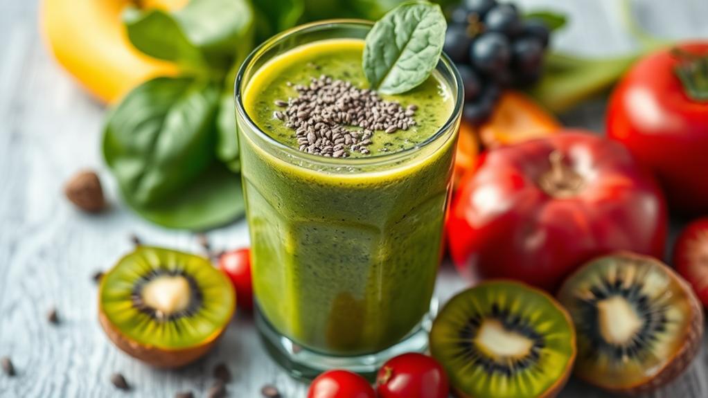 fiber enhances protein smoothies