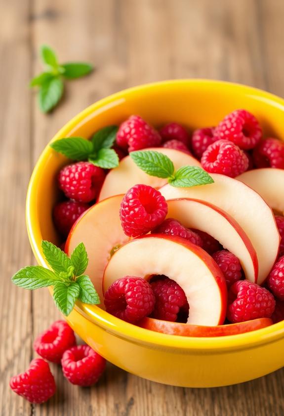 fiber rich fruit combinations