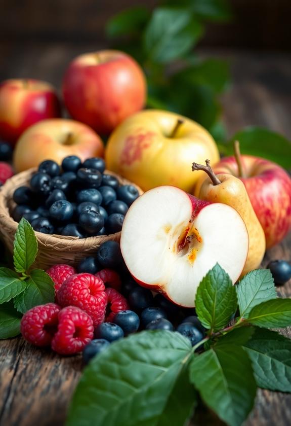 fiber rich fruit options