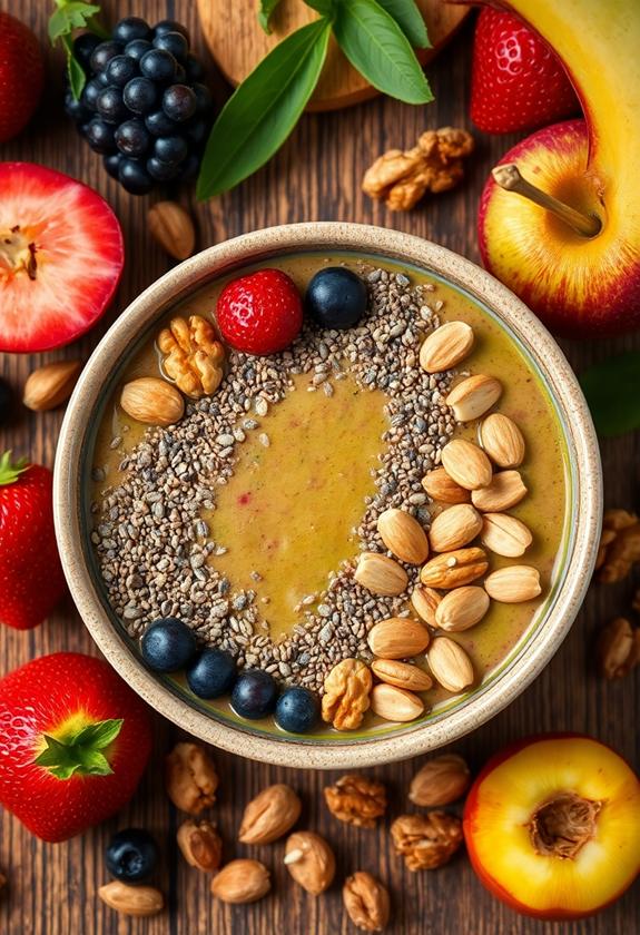 fiber rich seeds and nuts