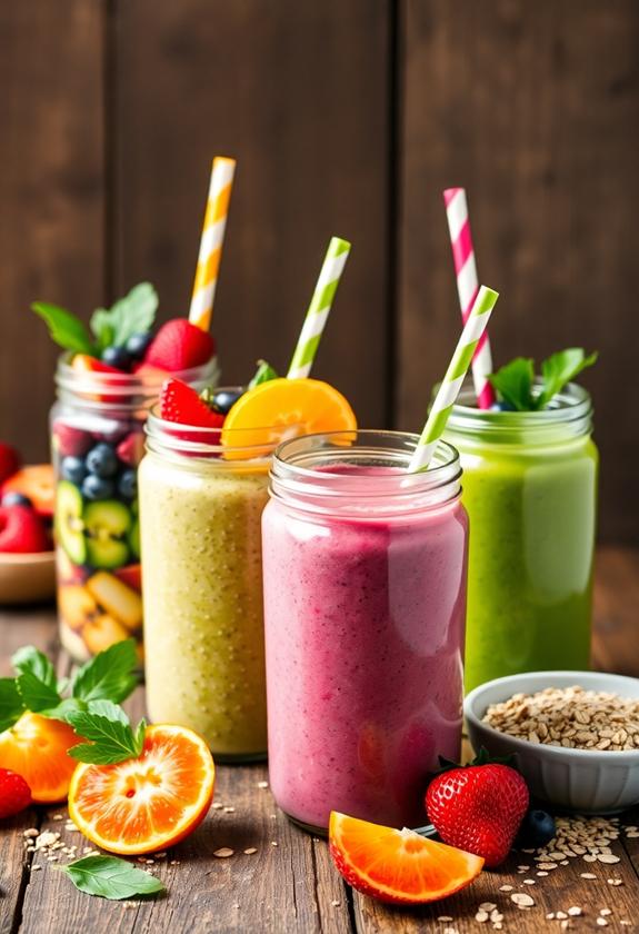 fiber types in smoothies