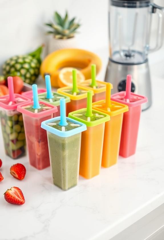 fill and freeze molds