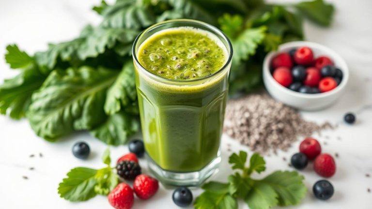 filling high fiber smoothie recipes