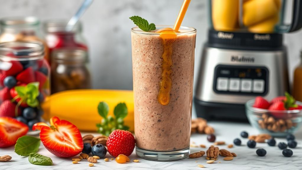 flavorful protein powder smoothies