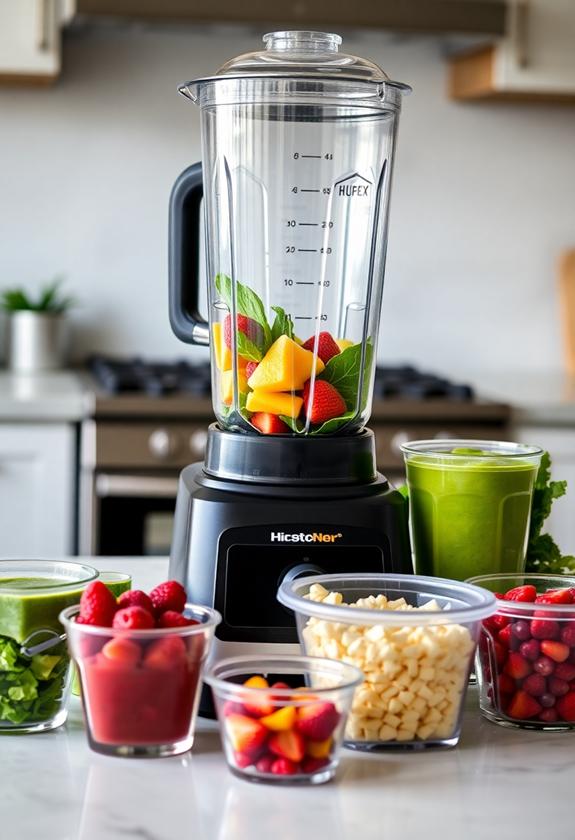 frozen ingredient blending tips