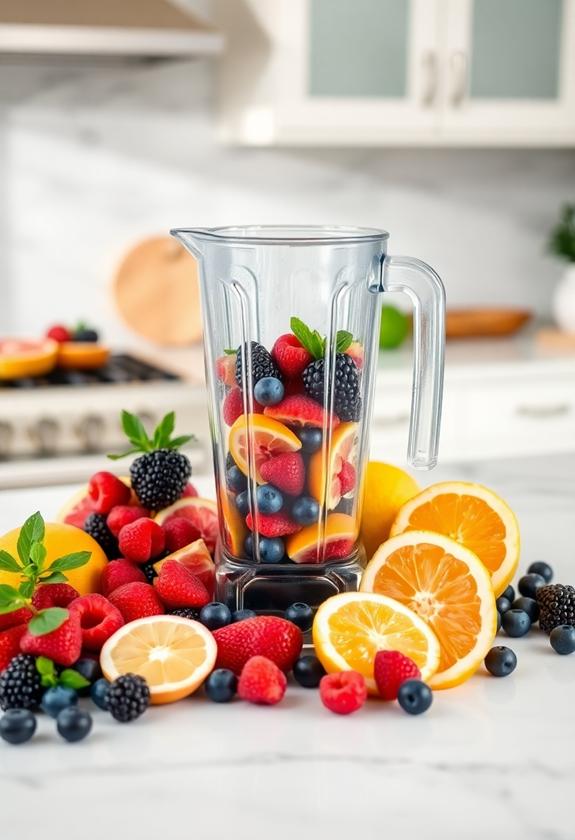 fruits berries and citrus