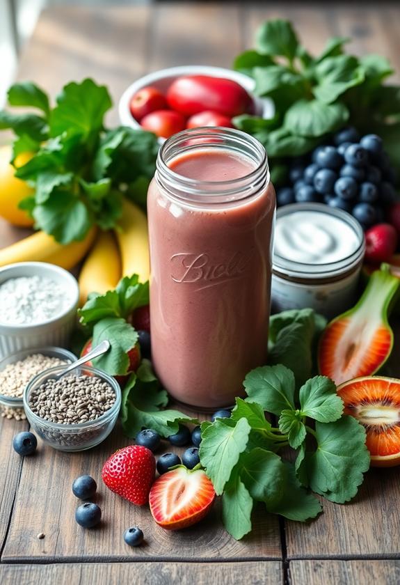 fruits vegetables liquids sweeteners