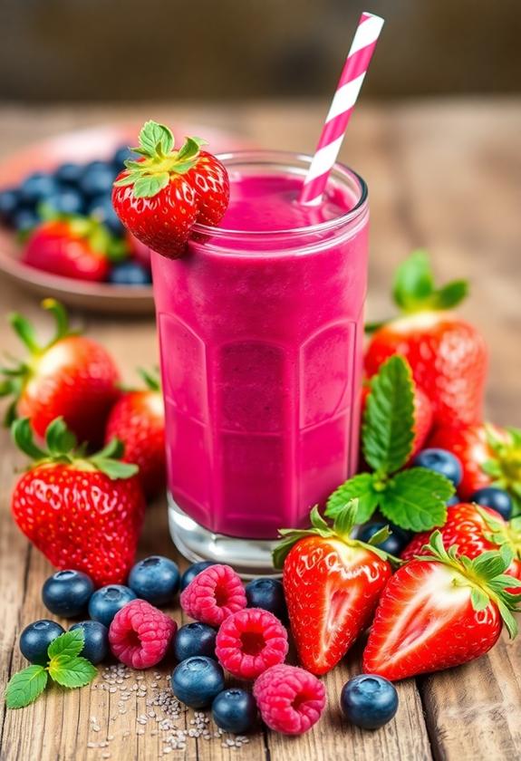 fruity delicious berry blend