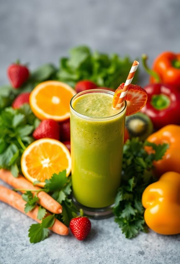 fusion of produce flavors