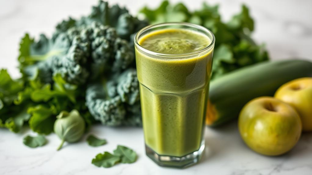 green smoothies skin benefits