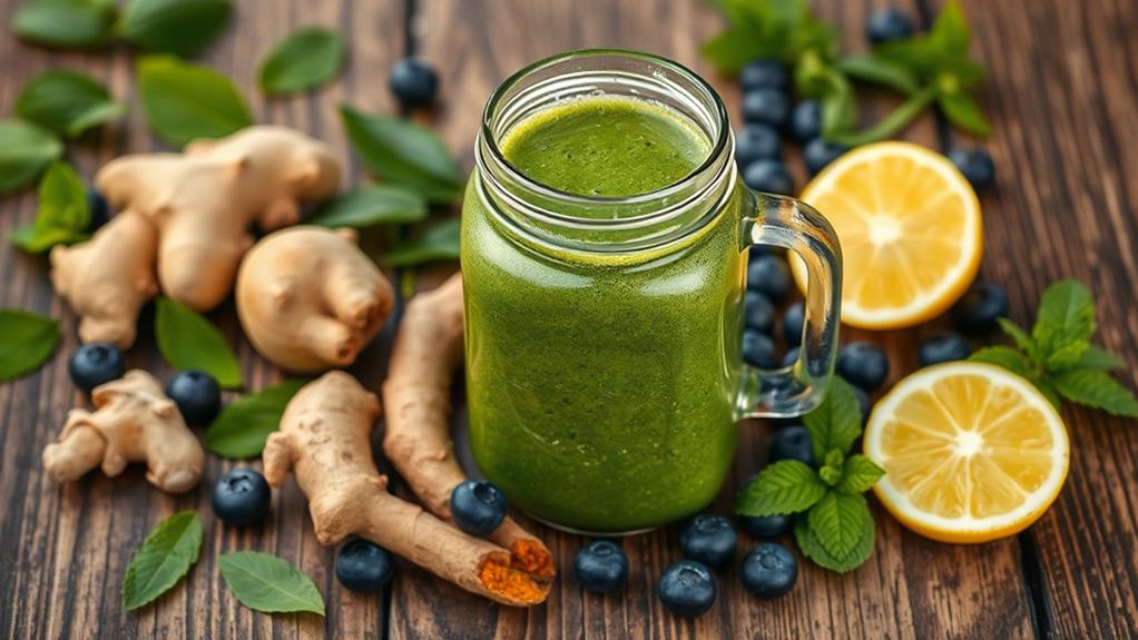 green tea anti inflammatory smoothies