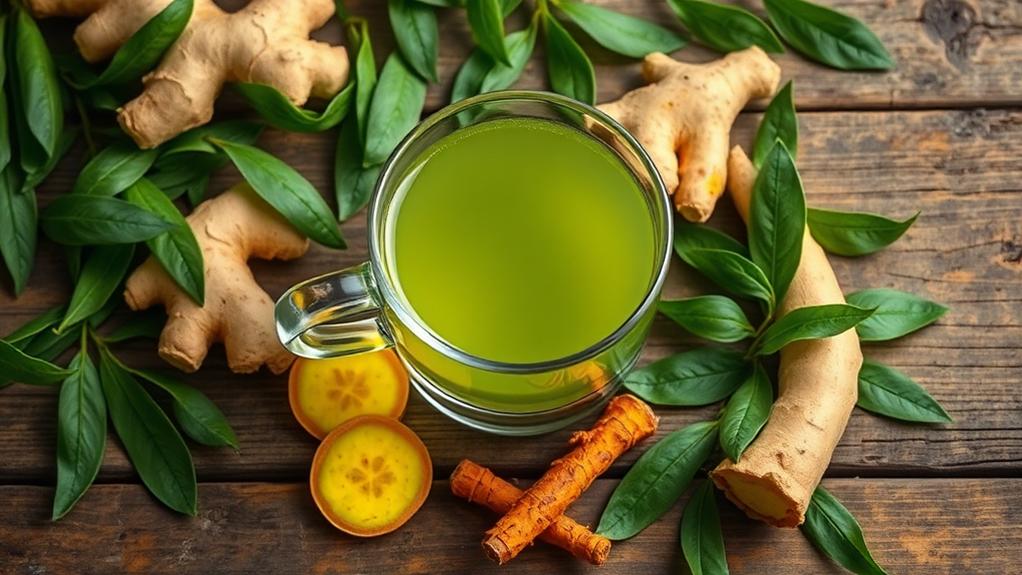 healing benefits of green tea