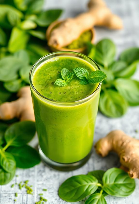 health boost from smoothies