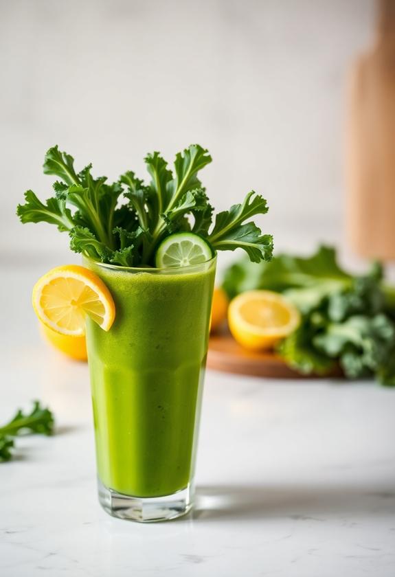 healthy cleansing green beverages